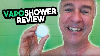 VapoShower Review A VapoRub Spa For Stuffy Noses [upl. by Mike]