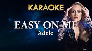 Adele  Easy On Me Karaoke Version [upl. by Lamoree]