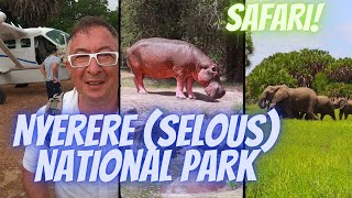 SAFARI W AFRYCE  Selous National Park in Africa [upl. by Boehike]