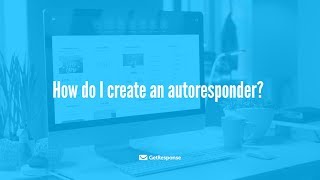 How do I create an autoresponder [upl. by Einnhoj832]