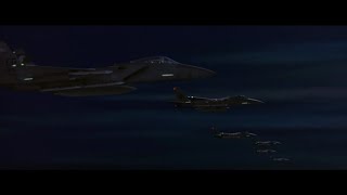 Air Force One  MiGs amp F15 Fight Scene [upl. by Engdahl]