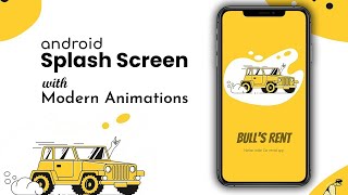 How to create a Splash Screen in android studio  Splash screen 2022 [upl. by Atolrac]