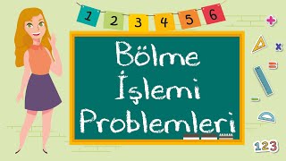 2 Sınıf  Bölme İşlemi Problemleri [upl. by Enilegnave]