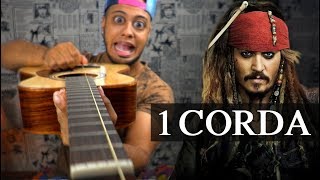 Piratas Do Caribe Com 1 Corda [upl. by Attikram]