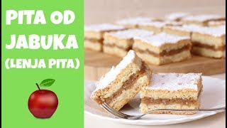 Pita od jabuka  Lenja pita  najbolji recept [upl. by Lamarre]