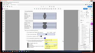 Adobe Acrobat Pro DC Tutorial 18  Prepare Form Part 1 [upl. by Trub]