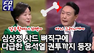 심상정 사드 뼈직구에 다급한 윤석열 권투까지 등장 [upl. by Rooke]