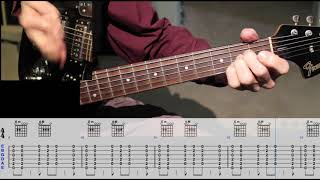 Shocking Blue  Venus  Rhythm Guitar Lesson With Tabs [upl. by Yniar]