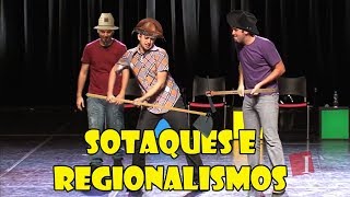 Sotaques e Regionalismos no Improvável [upl. by Atiruam]