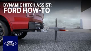 Dynamic Hitch Assist  Ford HowTo  Ford [upl. by Weiss]