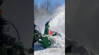 Tractor Mounted Snow Blower [upl. by Idnahk]