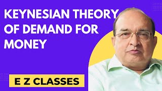 Keynesian Theory of Demand for Money HINDI [upl. by Kcim555]