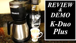 Keurig KDuo Plus Review and Demo [upl. by Airat346]