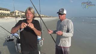 How to set up rig for surf fishing [upl. by Thorfinn]