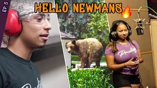 “I Got Grown Men In My DMs” Jaden Newman DROPS BARS In The Studio amp Julian Goes BEAR HUNTING 😱 [upl. by Janus]