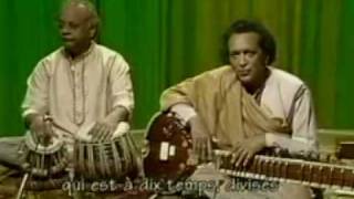 Ravi Shankar Alla Rakha  Tabla Solo in Jhaptal [upl. by Idet]