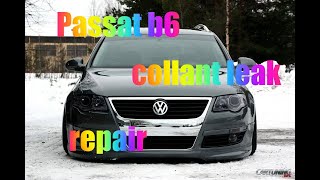 Passat 20 tdi coolant leak repair [upl. by Schreiber32]