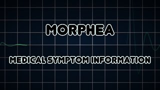 Morphea Medical Symptom [upl. by Eelarol918]