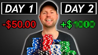 I Spent 48 Hours Playing Online Poker  Complete Beginner [upl. by Anneyehc]