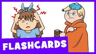 Illnesses  Talking Flashcards [upl. by Ylak936]