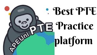 PTE exam Practice platform  Ape Uni  PTE Practice [upl. by Whyte]