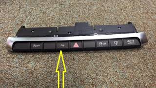 Audi Optical Parking Sensors  Parking Switch options [upl. by Odille402]