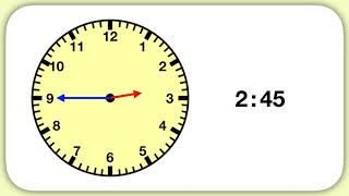 Telling Time Quarter Half and Whole Hours [upl. by Tiler]