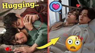 BTS TaeKook Sleeping Together Taehyung And Jungkook [upl. by Yaffit]