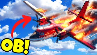 OB Made Our Plane EXPLODE During Parachute Training in Stormworks Multiplayer [upl. by Oel]