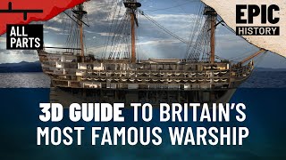 3D Guide to Britains Most Famous Warship  HMS Victory [upl. by Oakley]