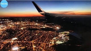 GOLD HORIZON  JetBlue A320 Stunning Takeoff from Boston Logan Airport [upl. by Shurlocke]