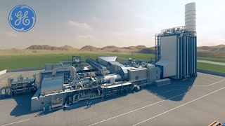 How A Combined Cycle Power Plant Works  Gas Power Generation  GE Power [upl. by Alon]