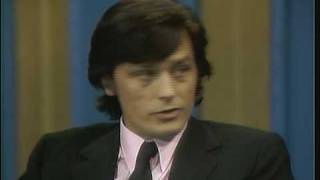 Dick Cavett Show  Alain Delon interview part 1 of 4 [upl. by Yeslehc]