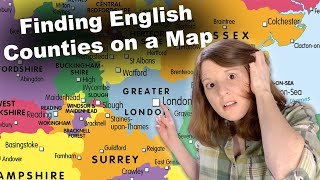 American Tries to Label English Counties on a Map [upl. by Erbe]