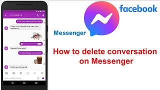 Delete Facebook Messenger conversation permanently [upl. by Tait]