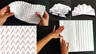 Learn Origami 01  Basic Paper Fold Patterns  How To Make Basic Folds By Deepali Karanjavkar [upl. by Atiuqa]