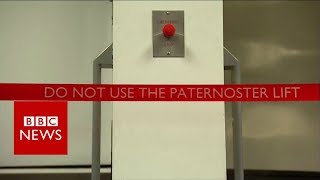 Paternoster The rare lift that went over the top  BBC News [upl. by Ahseiyt]