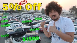 Heres A Tour Of Largest Car Auction In  Dubai  Super Crazy Offer [upl. by Malaspina]