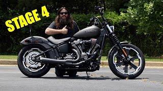 2019 Street Bob with a STAGE 4 [upl. by Vigor97]