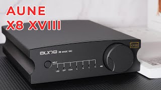 AUNE X8 XVIII DAC Unboxing [upl. by Knipe638]