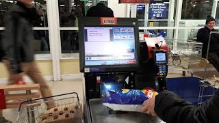 me at the self service checkout At tesco [upl. by Spragens537]