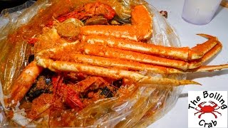 BOILING CRABS quotWHOLE SHABANGquot  SECRET RECIPE [upl. by Amada]