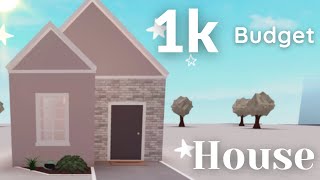 Bloxburg House Build  1k [upl. by Knah]