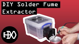 DIY Solder Fume Extractor with Active Carbon Filter [upl. by Eiramana]