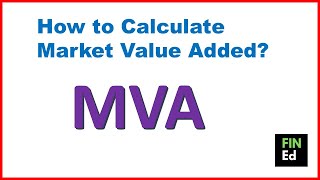 How to calculate market value added  MVA calculation  FINEd [upl. by Albina457]