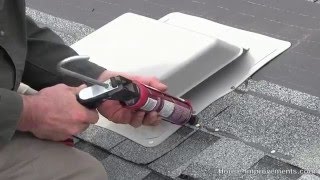 How To Install a Vent in Shingles [upl. by Alexia]