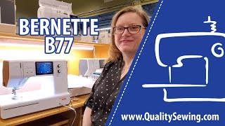 Bernette B77 Features amp Demo [upl. by Kristal]