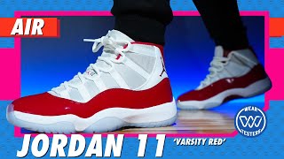 Air Jordan 11 Varsity Red [upl. by Esmerolda651]