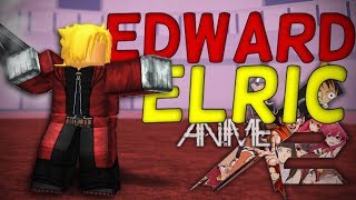 Edward Elric joins Anime Cross 2  Roblox Anime cross 2 Custom character Edward Elric build [upl. by Adieno]