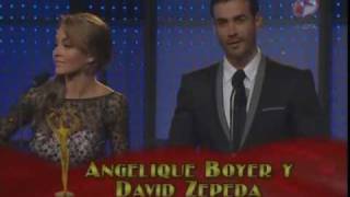 David Zepeda presenta premio TvyNovelas 2010 [upl. by Nylorac]